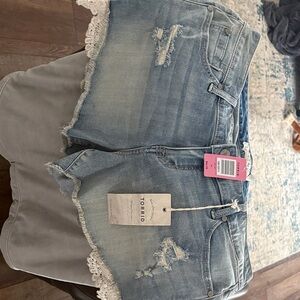 Torrid Blue Jean Shorts